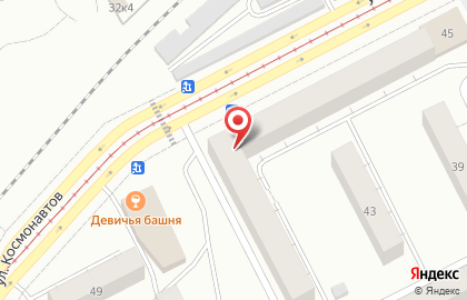 Магазин метизов на улице Космонавтов на карте