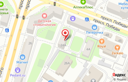 Поликлиника СТОМАТОЛОГ и Я на проспекте Чайковского на карте
