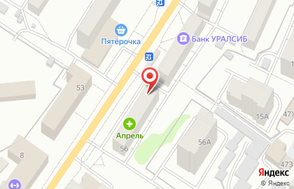 Аптека Цена Красна на Октябрьской улице на карте