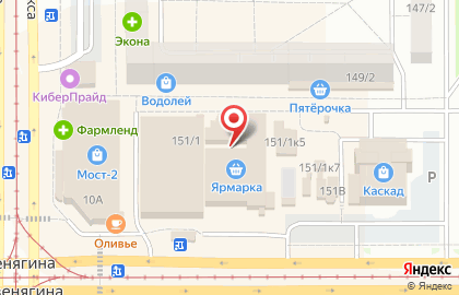 Магазин домашнего текстиля в Правобережном районе на карте