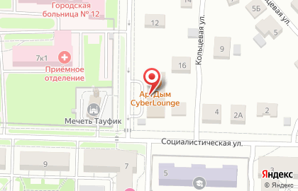 Магазин разливных напитков ХмельОК на Социалистической улице на карте