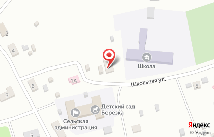 Продуктовый магазин Ырысту на Школьной улице на карте