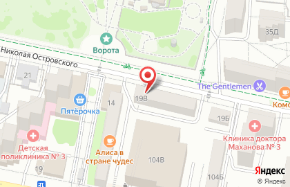 Клуб виртуальной реальности Vrclub в Белгороде на карте