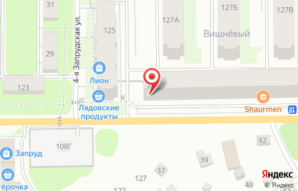 Супермаркет Монетка в Мотовилихинском районе на карте