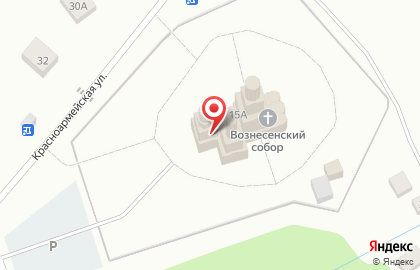 Свято-Вознесенский кафедральный собор в Мончегорске на карте