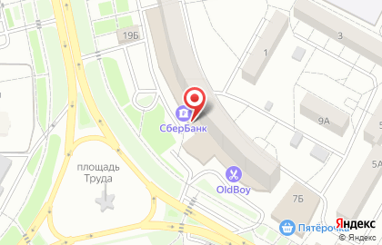 Служба курьерской доставки СберЛогистика на площади Труда на карте