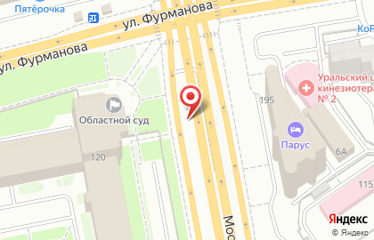 Автосалон Автомаркет на Московской улице на карте