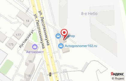 8 Небо на карте