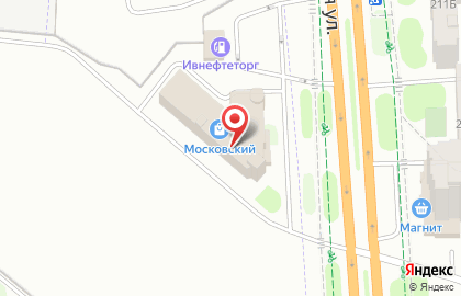 Торгово-офисный центр Московский на Лежневской улице на карте