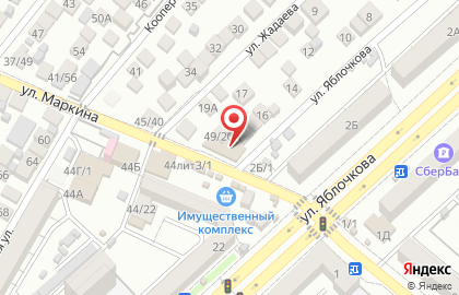 Автошкола ЭлиТ на улице Маркина на карте