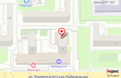 Детская студия Видимоневидимо в Калининском районе на карте