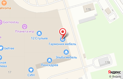 Мебельный магазин АКМИ-мебель на карте