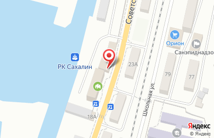 Стоматологическая клиника Улыбка на Советской улице на карте