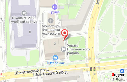 Малый бизнес Москвы, ГБУ на карте