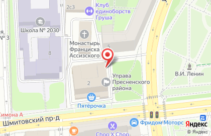 Малый бизнес Москвы, ГБУ на карте