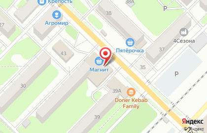Продовольственный магазин Боровских А.А. на Ласьвинской улице на карте