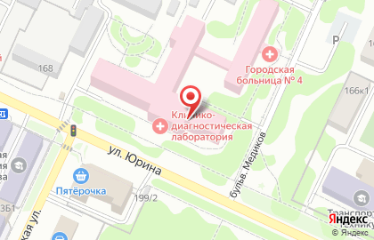Магазин продуктов в Ленинском районе на карте