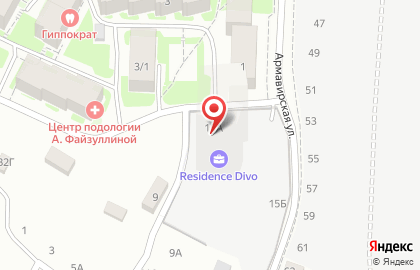 Сауна в Кировском районе на карте