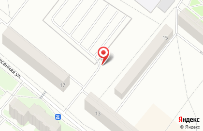 Автостоянка на Весенней, 15/1 на карте