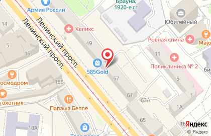 Магазин для взрослых Формула любви в Калининграде на карте