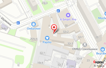 Оздоровительный центр в Москве на карте