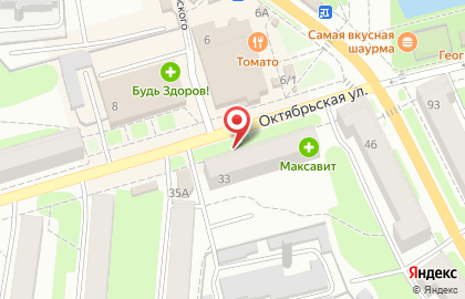 Ювелирный салон Бриллиантовая Ручка на Октябрьской улице в Узловой на карте