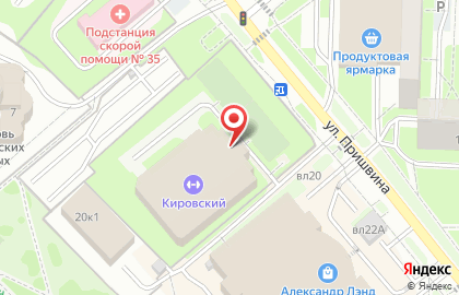 Спортивная секция Школа Мяча на карте