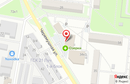 Аптека Озерки в Новосибирске на карте
