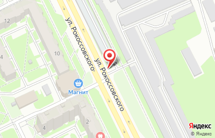 Автостоянка в Пскове на карте