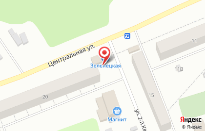 Магазин мясной продукции Птицефабрика Зеленецкая во 2-м квартале на карте