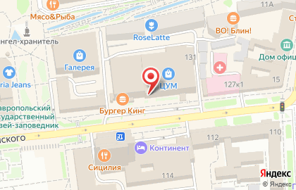Ювелирный салон Рубин на улице Дзержинского на карте