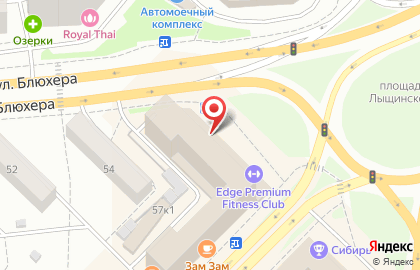 Центр доктора Бубновского в г. Новосибирске на улице Карла Маркса на карте