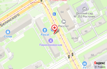 Дивас на Ошарской улице на карте