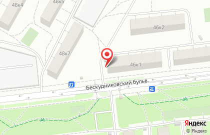 Мини-маркет Фасоль на Бескудниковском бульваре на карте