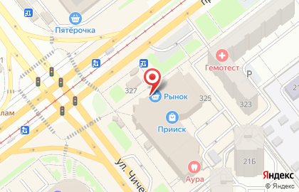 Магазин бытовой химии и косметики в Калининском районе на карте