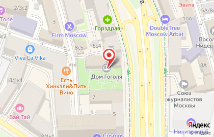 Мемориальный музей Дом Н.В. Гоголя на карте