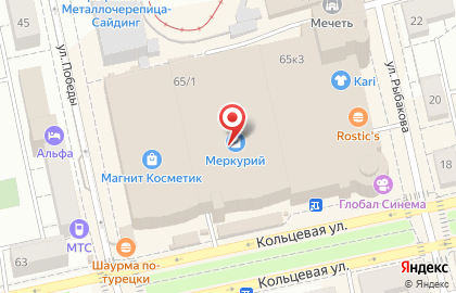 ООО ПромТрансБанк на Кольцевой улице на карте