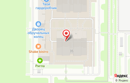 Дворец обручальных колец на карте