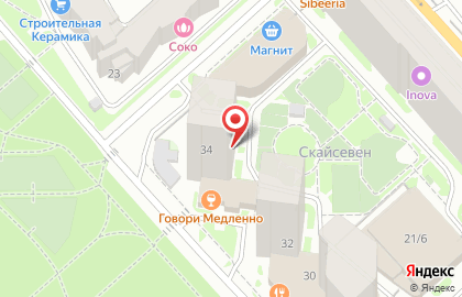 Центр модных интерьеров ДеЛюкс в Советском районе на карте