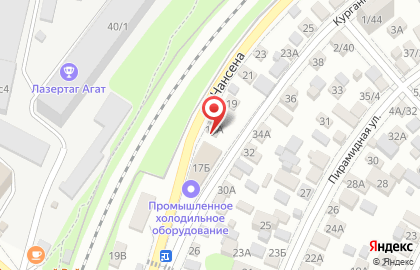 Торгово-производственная компания Мастер Холод на Курганной улице на карте