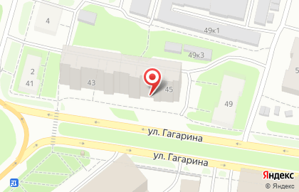Страховая компания СберСтрахование на улице Гагарина на карте