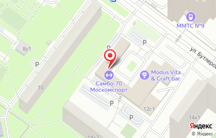 Центр спорта и образования Самбо-70 в Москве на карте