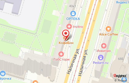 Салон оптики "Хамелеон" в Санкт-Петербурге на карте