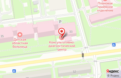 Избирательный участок №61 на Коммунальной улице на карте