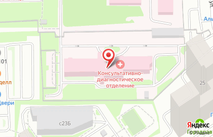 Детский клинический многопрофильный центр Московской области на улице Коминтерна в Мытищах на карте