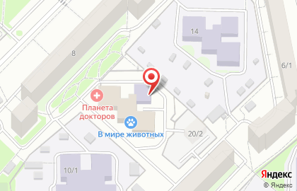 Частный детский сад Мамино Солнышко в Кировском районе на карте