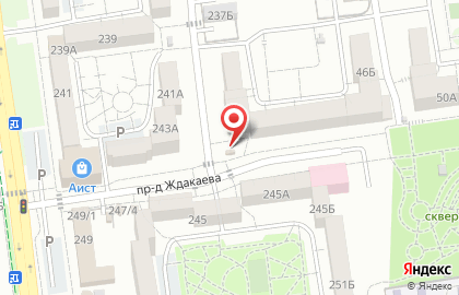 Май на Комсомольской на карте