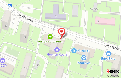 Продуктовый магазин КуулКлевер на Кантемировской на карте