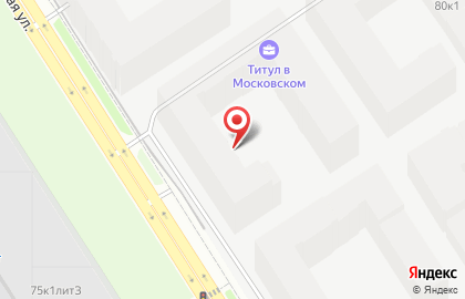 Сервисный центр Икс Пять Эс в Московском районе на карте