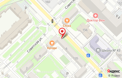 Магазин Secret в Кировском районе на карте